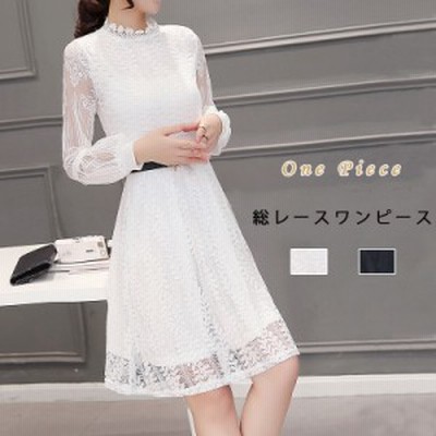 レース白ワンピースの通販 10 374件の検索結果 Lineショッピング