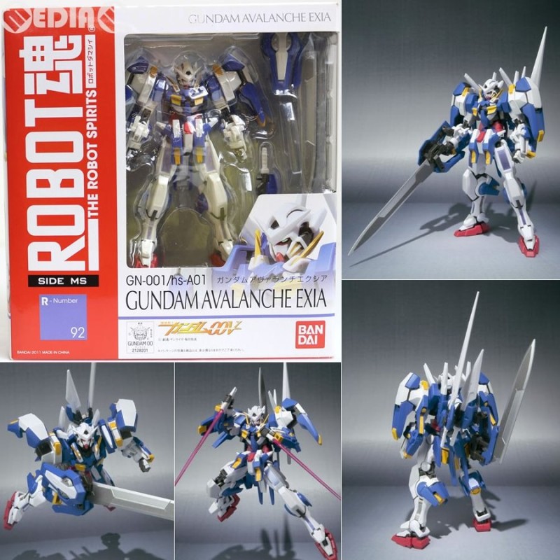 中古即納』{FIG}ROBOT魂(SIDE MS) ガンダムアヴァランチエクシア 機動