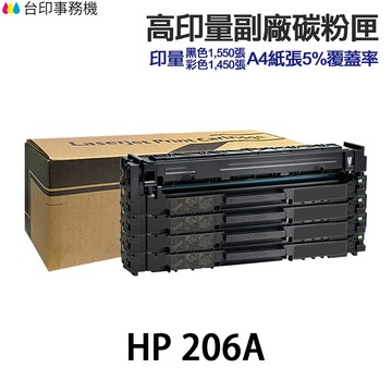 HP W2110A W2110X（含晶片）W2111A W2112A 206A 206X 相容碳粉匣 M283FDW