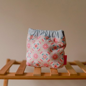 【口金包】磁磚富士山 / 粉紅