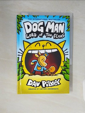 【書寶二手書T3／兒童文學_V2J】Dog Man 5: Lord of the Fleas_Pilkey, Dav