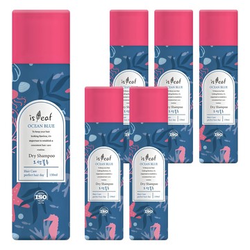 isLeaf 極致蓬鬆乾洗髮噴霧PLUS 湛藍海洋  6個  150ml
