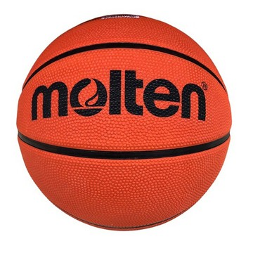 《MOLTEN》 8片深溝橡膠7號籃球 (橘色/黑色)【現貨】