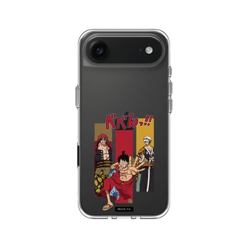 iPhone Air Clear Case（相機按鈕） 透明 - 航海王 One Piece - 和之國系列-超新星結盟