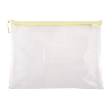 COX環保透明拉鍊袋/864H/A4/附名片袋/混色