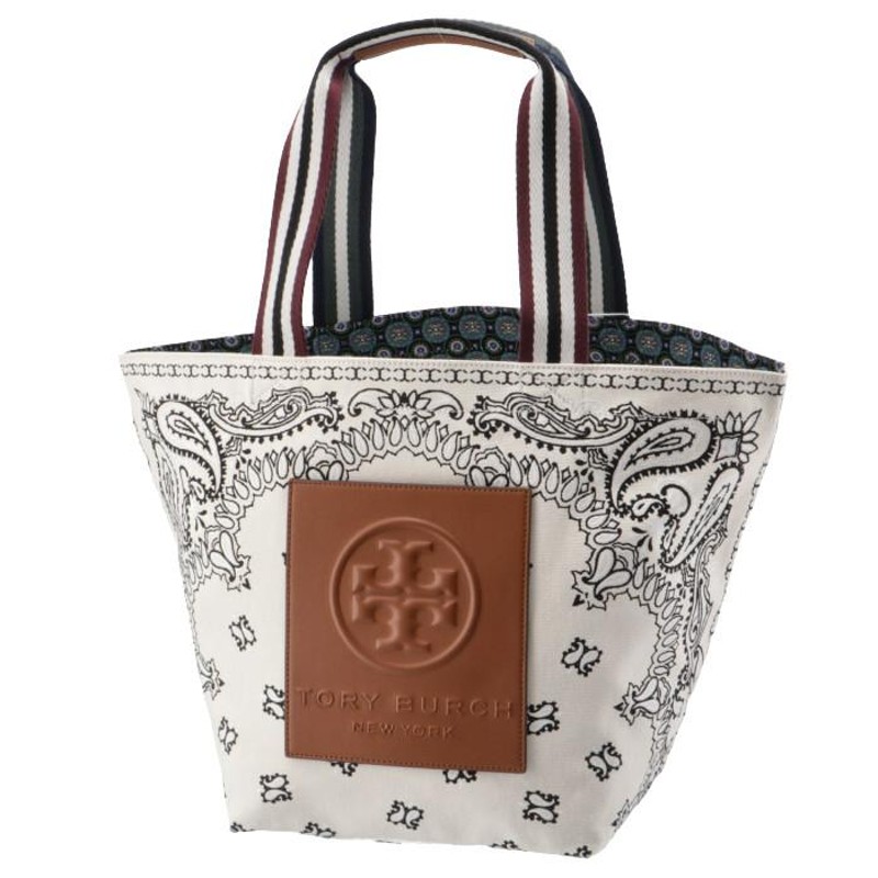 トリーバーチ TORY BURCH キャンバストートグレイシー プリント