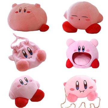 任天堂星之卡比 Kirby日本毛絨玩具 卡通人物公仔 包包掛件 鑰匙扣系列