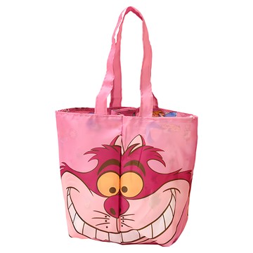 Alice in Wonderland 愛麗絲夢遊仙境 翻轉魔術雙杯袋  1個  笑臉貓 粉色