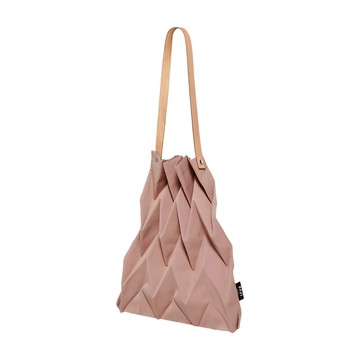 PAVI studio 褶皺肩背包  42 x 40cm + 背帶32cm  深祼色