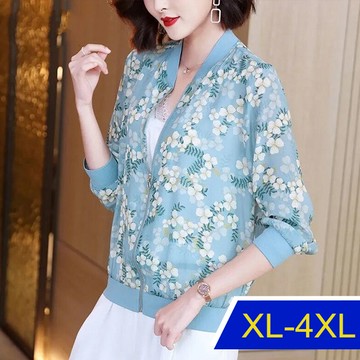 【韓國K.W.】KMM3186傾戀美色換季防曬輕薄透氣外套(防曬外套/涼感外套/短外套)