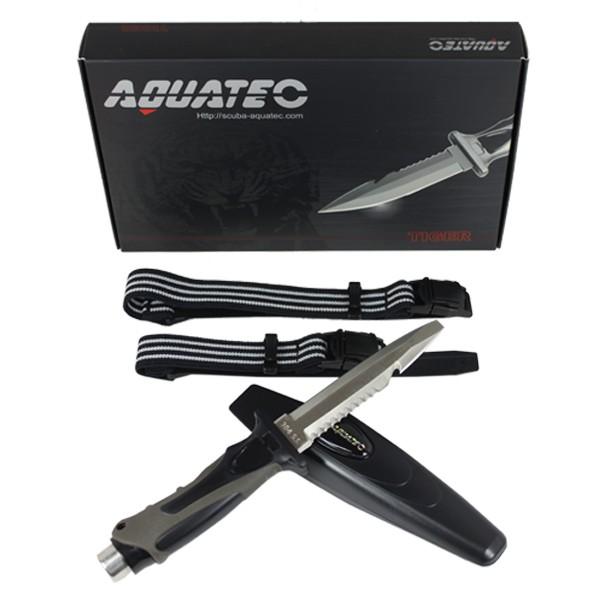 AQUATEC（アクアテック）SSダイバーナイフ ブラントチップナイフ 全長：250mm [KN-250SB]