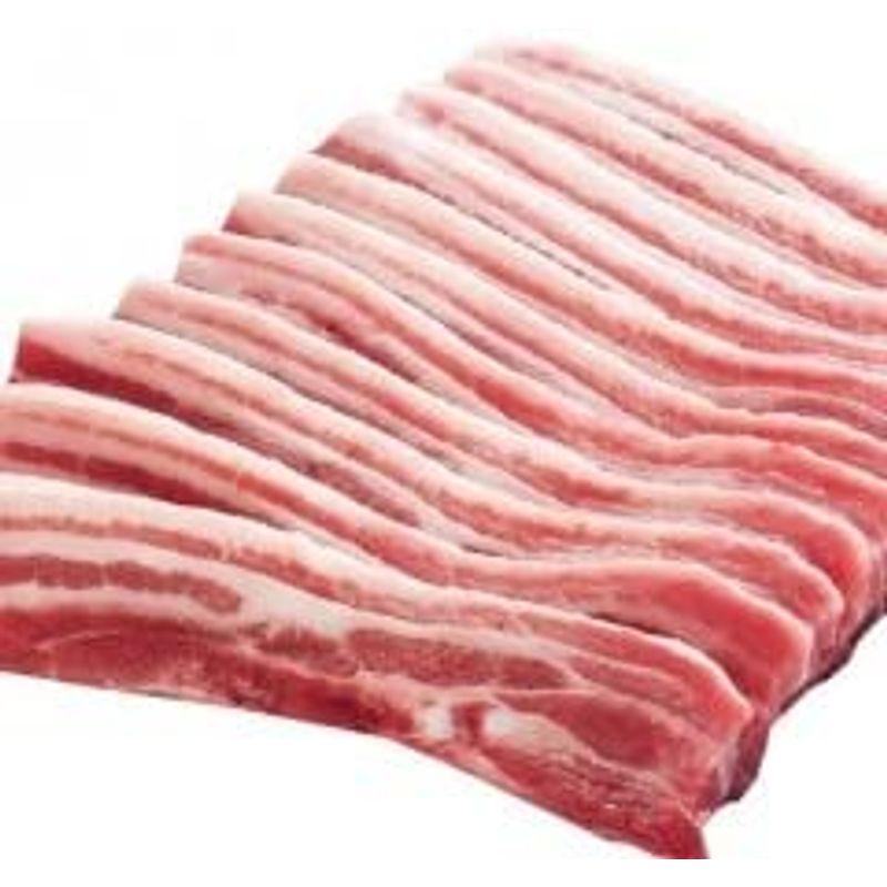 冷凍便豚バラ肉「サムギョプサル」スライス 1kg 韓国食品韓国食材お肉 豚肉三段バラサムギョッサル