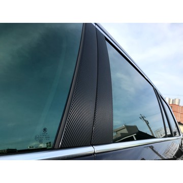 小馬汽車工坊_SKODA Kodiaq_2018~2024_棕熊 BC柱飾板carbon保護貼