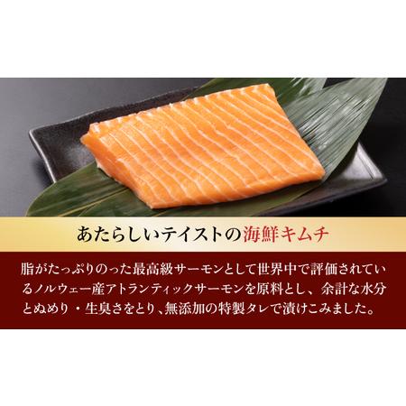 ふるさと納税 とろとろサーモン地獄漬100g×3個 北海道登別市