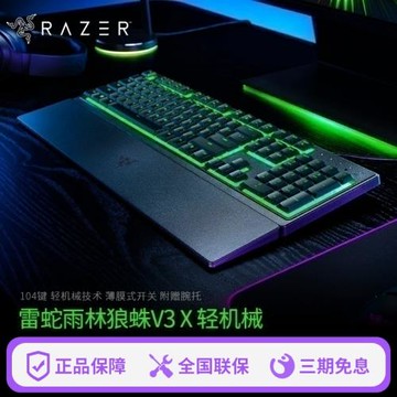 Razer雷蛇雨林狼蛛V3X蝰蛇標準重裝甲蟲電競游戲有線鼠標鍵盤套裝
