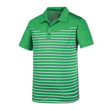 【【蘋果戶外】】山林 31P15 72 草綠 男 透氣排汗條紋上衣 橫條紋POLO衫 短上衣 吸濕排汗 快乾 春夏 Mountneer