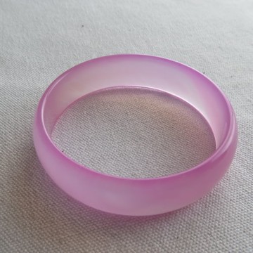 粉紅瑪瑙手鐲#1029 58mm