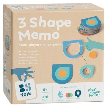 BS Toys 記憶配對樂  1套  多色