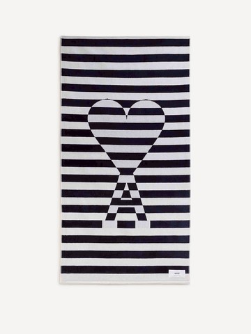 AMI Paris Cotton Beach Towel