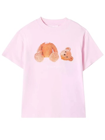 palm angels t-shirt with "bear" logo