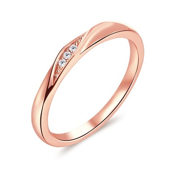 AchiCat．925純銀戒指．美麗典雅．線戒．淑女尾戒．防小人戒指．生日禮物．AS8035