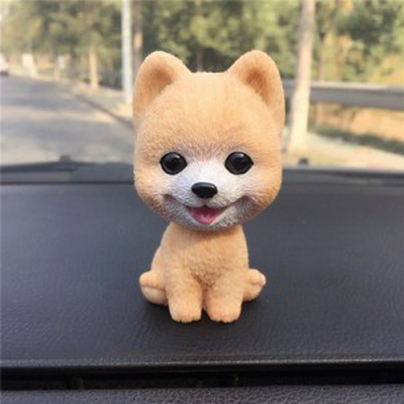 置物 首振り人形 笑う犬 小さなワンちゃん わんこ ポメラニアン 通販 Lineポイント最大1 0 Get Lineショッピング