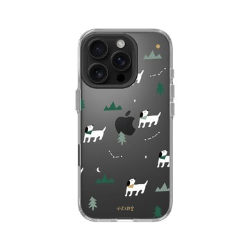 iPhone 16 Pro Clear Case（相機按鈕） 透明 - 小犬工作室 The little K9s - 看山小犬：Adventure Begins