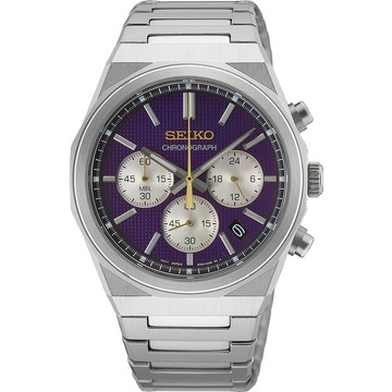 SEIKO CS 江戶紫 145週年紀念計時手錶 開學季好禮-40mm(HGK003/8T63-04S0P)