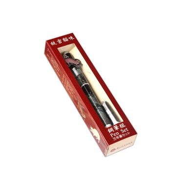 水仙貍奴掛飾鋼筆