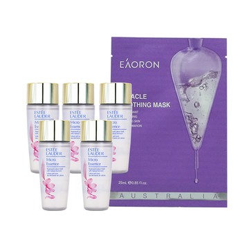 ESTEE LAUDER 雅詩蘭黛 微分子肌底原生露(30ml*5)櫻花輕盈版_百貨公司專櫃貨贈保濕面膜1片