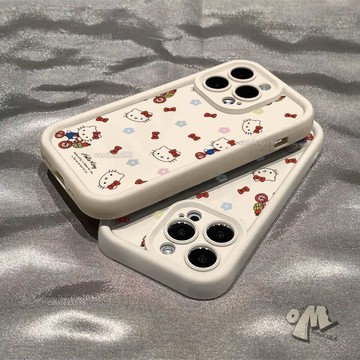可愛單車小貓 iPhone 12 11 pro XS max XR 8 PLUS 7 6 se2 防摔 手機殼