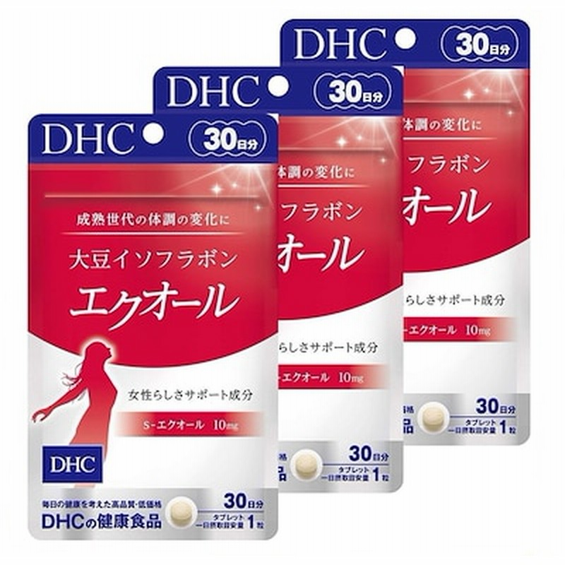 開店記念セール！ DHC 大豆イソフラボン エクオール 30日分 - 健康用品 - www.indiashopps.com