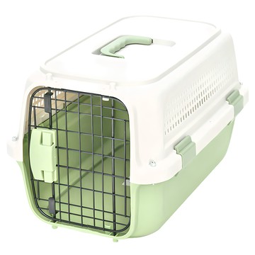 寵物便攜航空箱  大(57 x 36 x 33cm)  1個  牛油果綠色