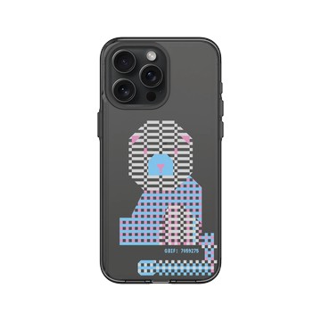 iPhone 15 Pro Max Clear 酷墨灰 - The Wildlife Collection 動物野境系列 - 亞洲獅