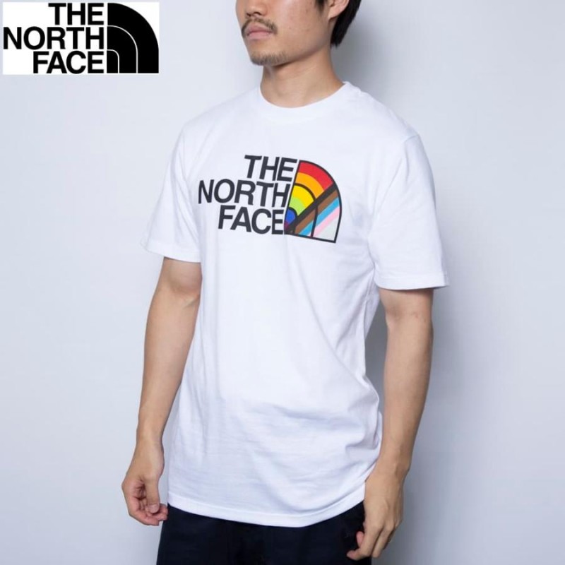 ザノースフェイス Tシャツ カットソー メンズ M S/S PRIDE RECYCLED ...