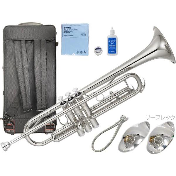 YAMAHA(ヤマハ) YTR-3335S トランペット 銀メッキ リバース シルバー 管楽器 B♭ Trumpet セット G　北海道 沖縄 離島 不可