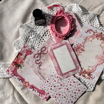 Dear.Rose 迷你信紙組