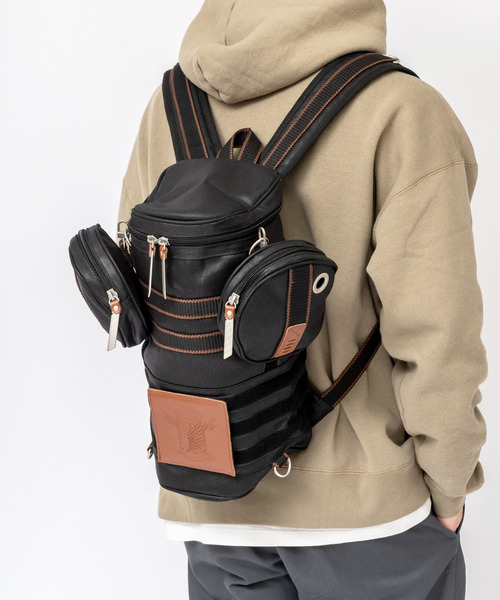 Device Device 進撃の巨人 対人立体機動ポーチ バックパック Men バッグ バックパック リュック 通販 Lineポイント最大0 5 Get Lineショッピング