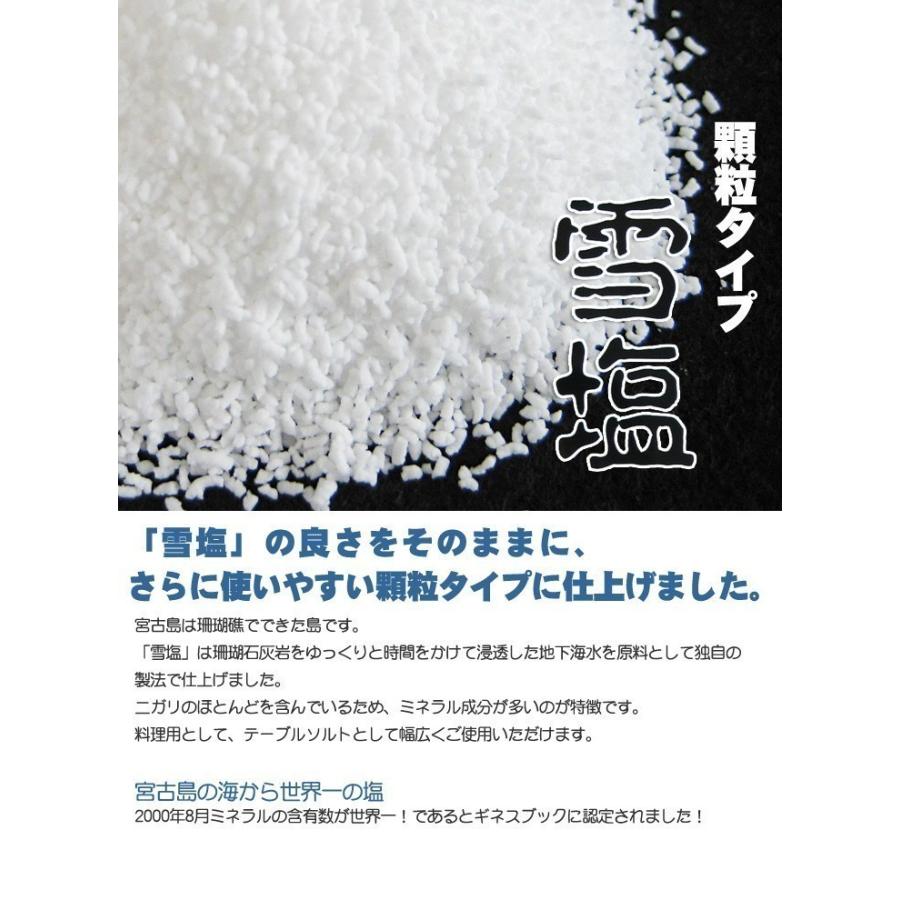 雪塩 顆粒 こつぶ 110g×50個 パラダイスプラン 沖縄の塩 沖縄のお土産 まとめ買い