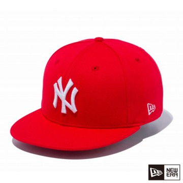 NEW ERA 9FIFTY 950 LOGO NY 紅/白 棒球帽