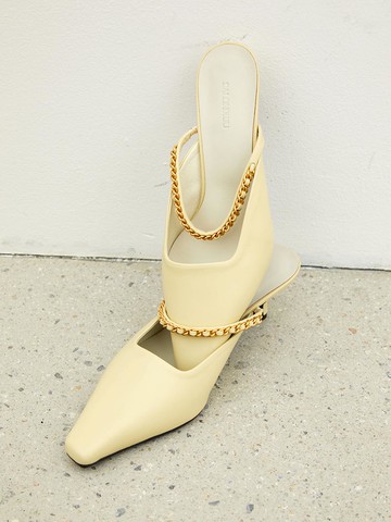 Chain Mule_Light Yellow