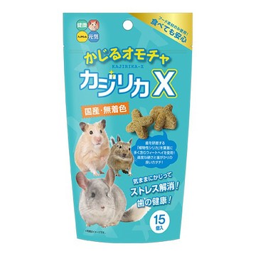 【噗噠食堂】日本 HI PET 卡哩卡哩磨牙點心 (X形) (倉鼠磨牙點心 八齒鼠 籠貓)