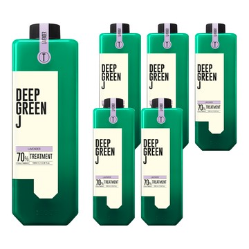 J'SOOP Deep Green J Aroma薰衣草護髮素  薰衣草香  1L  6瓶