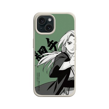 iPhone 15 SolidX 貝殼灰 - 火影忍者 Naruto - 角色系列-綱手