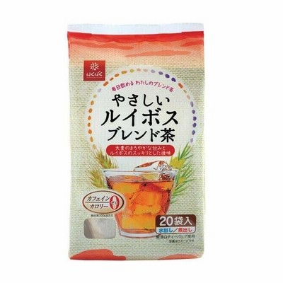 はくばく やさしいルイボスブレンド茶 160g(8g×20袋)×10袋入｜ 送料無料