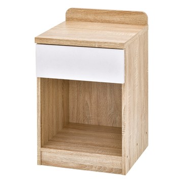 【H&R安室家】日系風經典床頭櫃BCF68(床邊櫃/邊櫃/收納櫃/床頭櫃/隙縫櫃/窄櫃 /斗櫃/抽屜櫃)