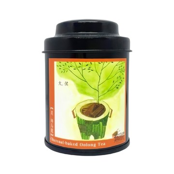 無藏茗茶 阿里山火侯故事茶 炭焙烏龍 真空包裝 優雅小茶罐 攜帶方便 口感濃厚  18g  1罐