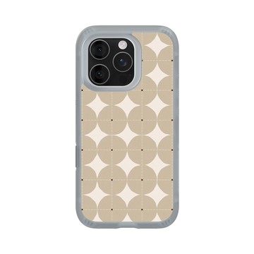 iPhone 16 Pro AirX 流變灰 - Pattern Play - 奶茶幾何點