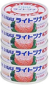 いなば食品 いなば ライトツナフレーク 4缶P