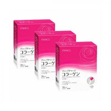FANCL Deep Charge Collagen Powder 90 Days 3 Sets